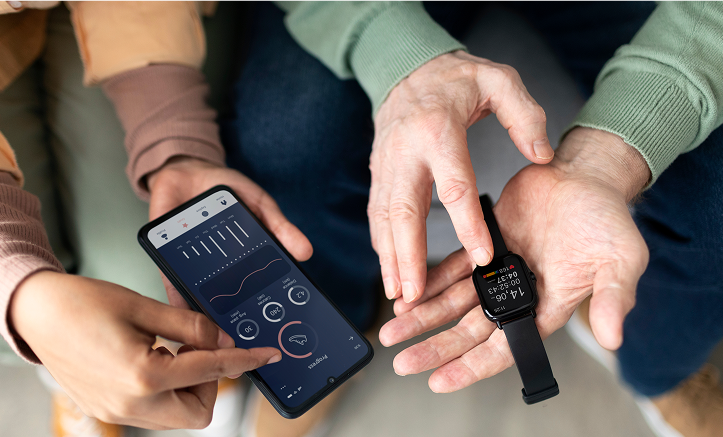 Integration with wearable devices and edge-processing